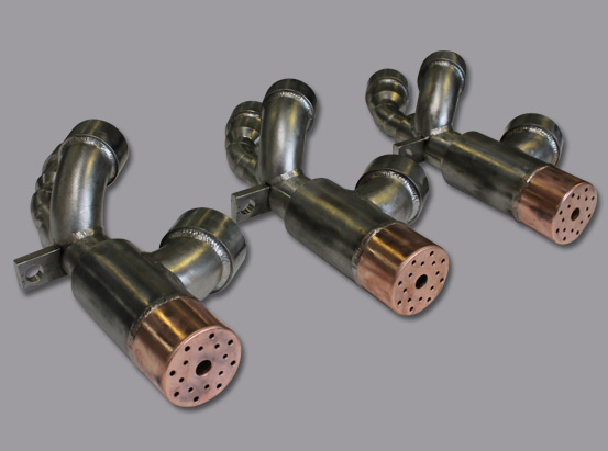 Oxygen injectors. Pieces manufactured exclusively, not available to the market