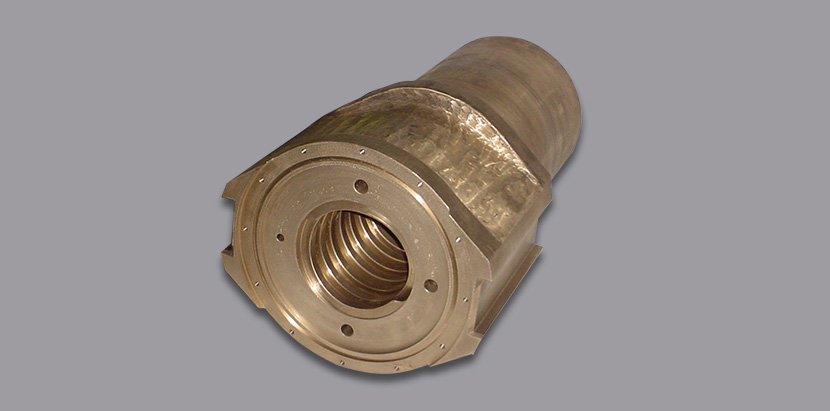 Nut: Up to 8000kg weight with final precision machining.