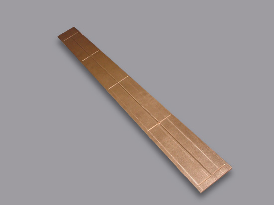 Liner em bronze estanho. Usinagem linear de precisão com até 4000 mm